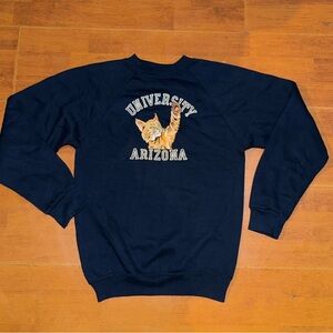 Vintage University Arizona  Blue Sweater